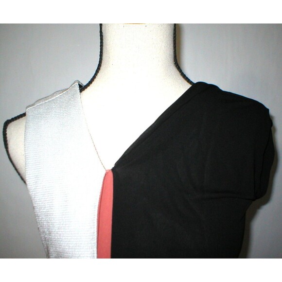 New Womens 6 NWT Balenciaga Paris Dress Designer 38 France Black Silver Rust Wow - Picture 3 of 12